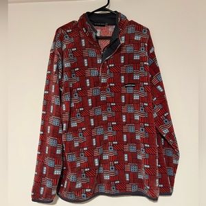 Southern Marsh Star-Spangled Fleece Pullover